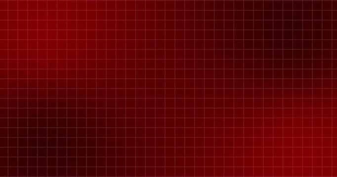 Abstract background with squares grid line animation. Seamless grid Background. Grid Background Horizontal Loop Animation. Dark grid pattern background moving. 4 color Grid Background