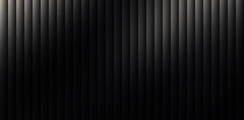 Obraz premium White-black gradient with a glass effect on a black background — a futuristic look featuring cool glow, soft waves, and transparent layers that create a sense of motion.