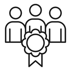 Brand Ambassador Promotion Icon Set