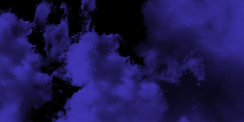 Abstract swirling clouds of vibrant blue and black smoke or fog illuminated against a deep black background, Old vintage grunge pattern distressed bright blue paper. decorative pattern background.  © Sofiqul