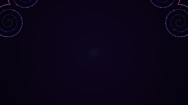 Dark Background with Faint Circular Patterns.