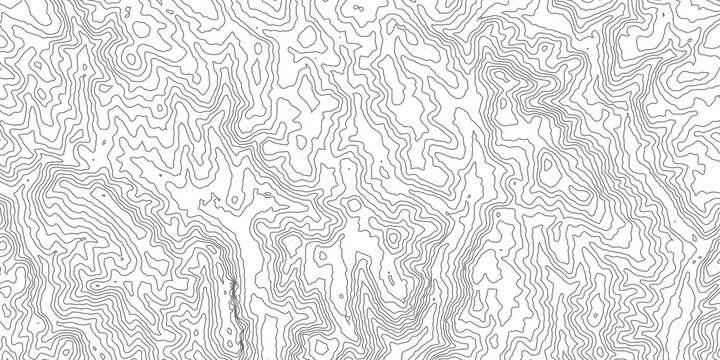 Mapa topogr&aacute;fico. Curvas de nivel. Cartograf&iacute;a. Curvas de nivel 
