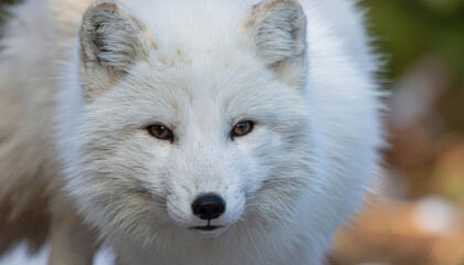  Ultra Realistic Portrait of an Arctic Fox in White Winter Fur