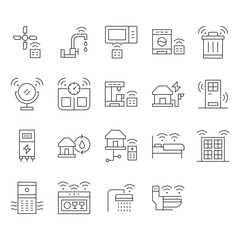 Smart Home Technology Icon 