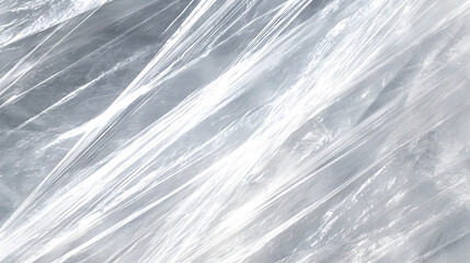 Obraz premium Close-up Abstract Texture of Translucent Plastic Material