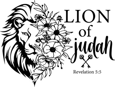 Yeshua Lion of Judah Revelation 5:5 Svg, Jesus Christ Svg