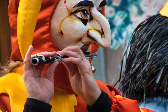 Schweiz, Basel, Karneval, Stadt Basel, Baselstadt, Kanton Basel, Festzug, Larven, Masken, Brauch, Fasnacht
