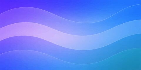 Fototapeta premium A flowing blue abstract wave background features a digital motion design with light gradient curves and wavy vector lines creating a textured water flow illustration