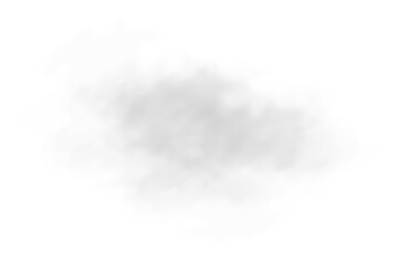 Smoke png and wind on a transparent background. White gradient decorative element.vector...