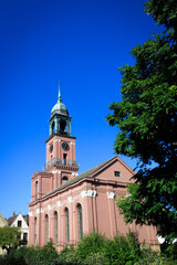 Fototapeta premium Remonstrantenkirche in Friedrichstadt