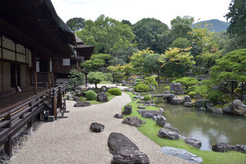 世界遺産醍醐寺　表書院から眺める三宝院庭園(京都市伏見区)