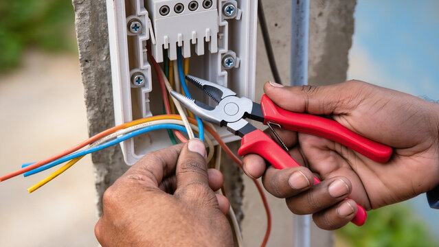 cutting the wire