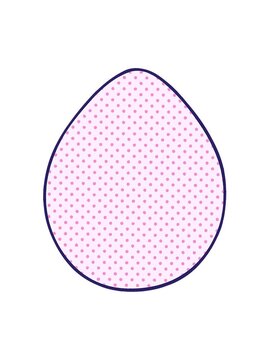 vibrating motion animation of comic book style quirky cartoon egg