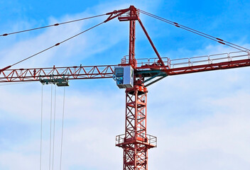 Construction tower crane
