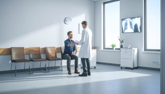 Doctor patient consultation