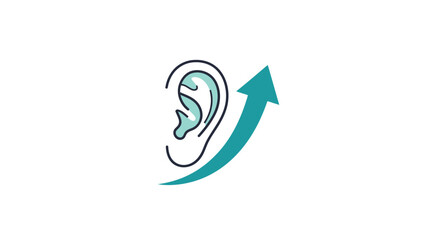 Obraz premium Auditory Enhancement: Illustration Depicting Improved Hearing And Increased Perception