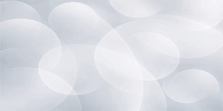 An abstract white background featuring white cotton swabs and circular bubbles creates a bright medicine texture with a blue bokeh pattern and shiny round pill design for a light wallpaper backdrop