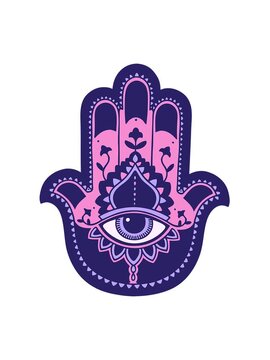 jiggle motion animation of iconic tattoo style image of a hamza