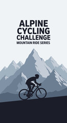 Alpine Cycling Challenge: Conquer Mountain Peaks in The Thrilling Ride Series