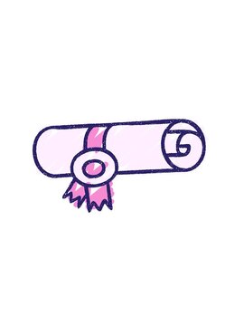 attention grabbing animation of Sealed Scroll Chalk Drawing