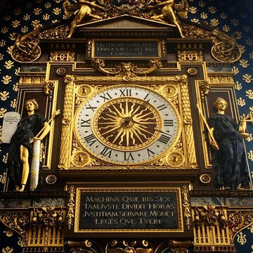Outdoor Clock in Paris