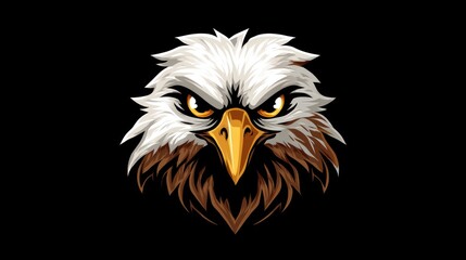 Fototapeta premium Eagle head graphic design