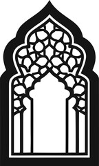 islamic icon vector
