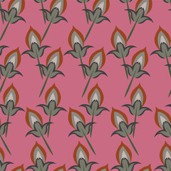 Seamless Floral Pattern in vector