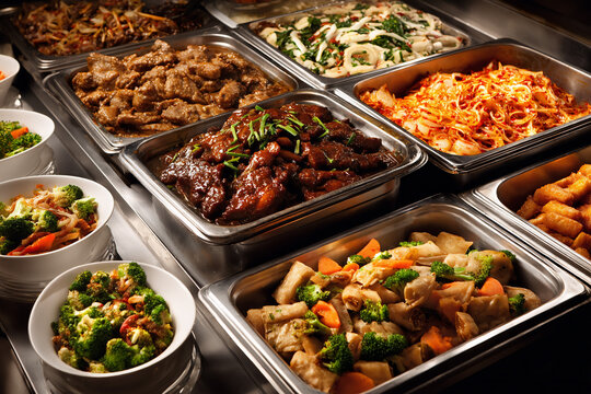 Chinese style buffet 