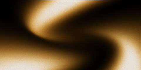 Golden Abstract Silk Wave with Grainy Texture and Warm Cinematic Glow © RACCOON