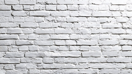 Obraz premium White Brick Wall Texture Close Up painted