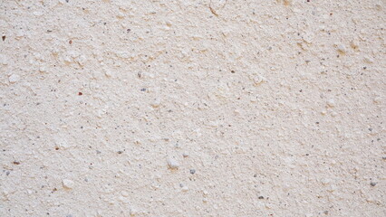 Stone Wall Texture Natural Closeup Beige Background Surface. Minimal Abstract Concept Detailed Rough Pattern View