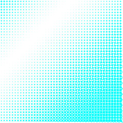 Blue halftone star pattern with gradient effect: Design for tech webinar backgrounds, modern business presentations, or abstract website headers. Transparent background EPS version.