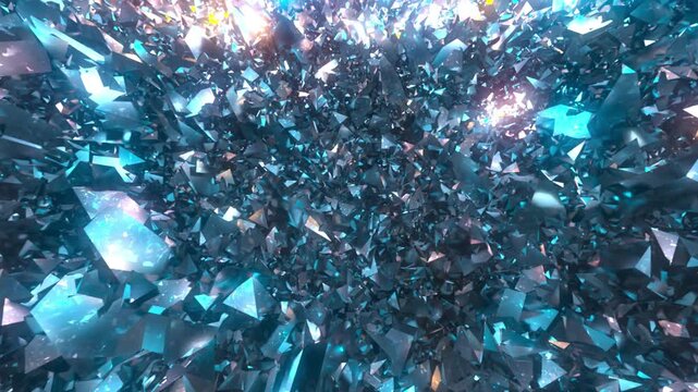 鉱脈　3DCGレンダリング