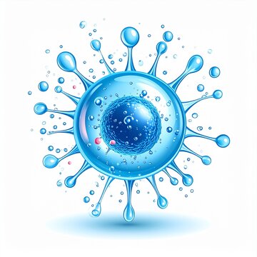 Wasserallergie Histamin Symbol