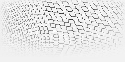 PrintMesh texture for fishing nets. Seamless pattern for sportswear or soccer goal, volleyball net, basketball hoop, hockey, athletics. Abstract net background for sports © moh