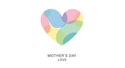 Mother's Day heart icon