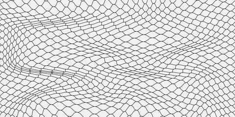 PrintMesh texture for fishing nets. Seamless pattern for sportswear or soccer goal, volleyball net, basketbal © moh