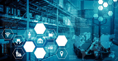 Smart warehouse management system with innovative internet of things technology to identify package...