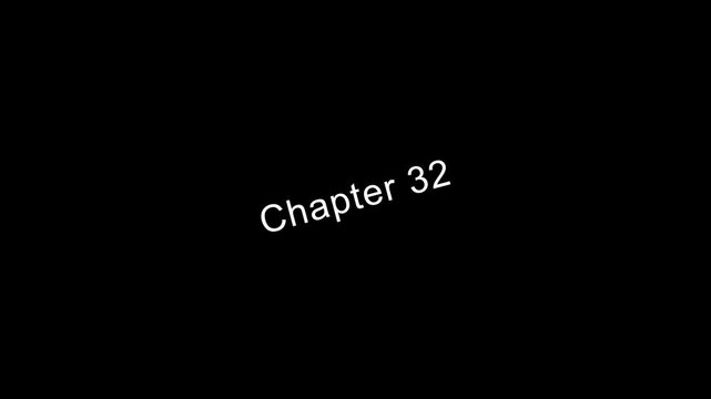 Chapter 32 text on black background educational or presentation slide educational slide book chapter