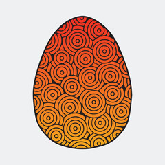 egg decorative patterns vector set