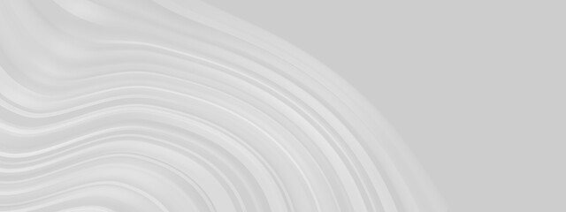 Obraz premium Abstract Architecture Background. 3d Illustration of White Circular Building. Modern Geometric Wallpaper. Futuristic Technology Design
