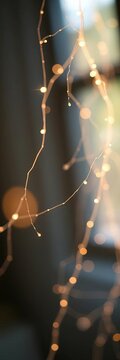 Subtle luminous threads intertwine, suggesting a silent, digital dendrite, bokeh dreams,  network,  subtle