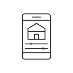 Smart Home Mobile Control Icon