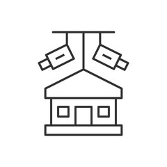 Home Security Camera Icon