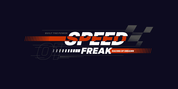 speed freak graphic