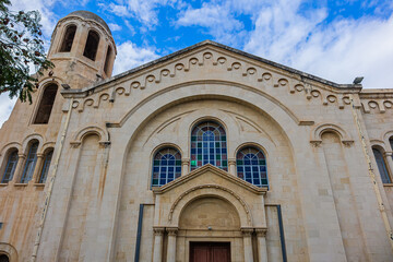 Obraz premium Church of the Holy Trinity (Agia Triada). Limassol, Cyprus.