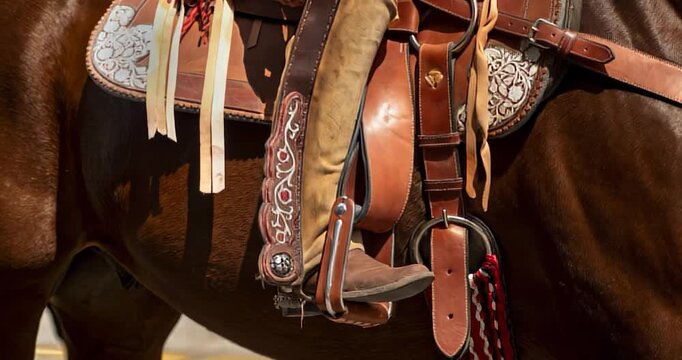 caballo, viejo, ensillar, cuero, barca, cuerda, bajel, cow-boy, antiguas, animal, botas, vaquero, hebillas