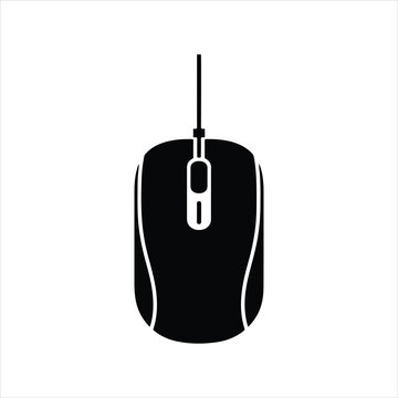 Computer mouse on white background, button, device, business, computer mouse.