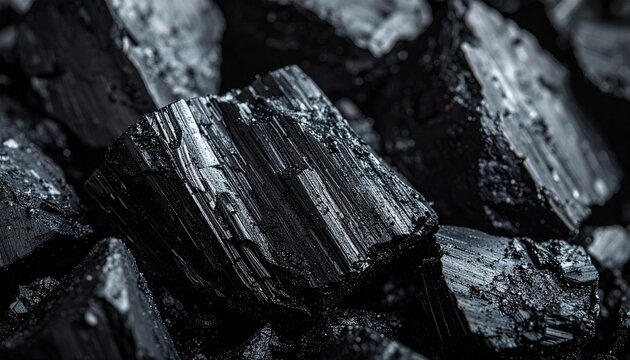 A close up of black tire tread texture reveals an abstract landscape of natural stone and cold white ice resembling a winter stream cascading over mountain rocks